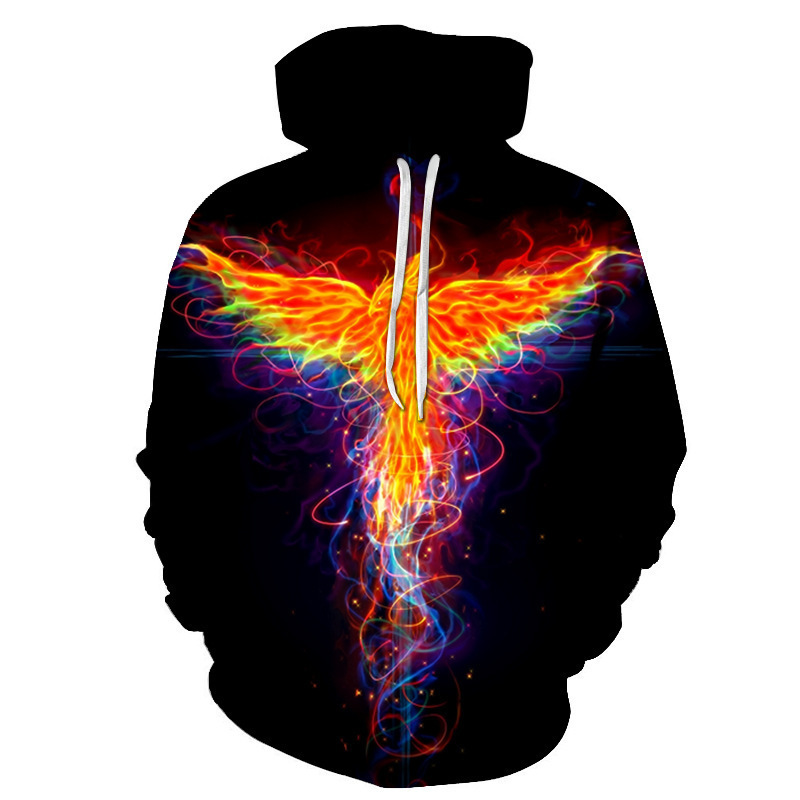 Men's and Women's Hoodie Loose All-match Top Digital Printing