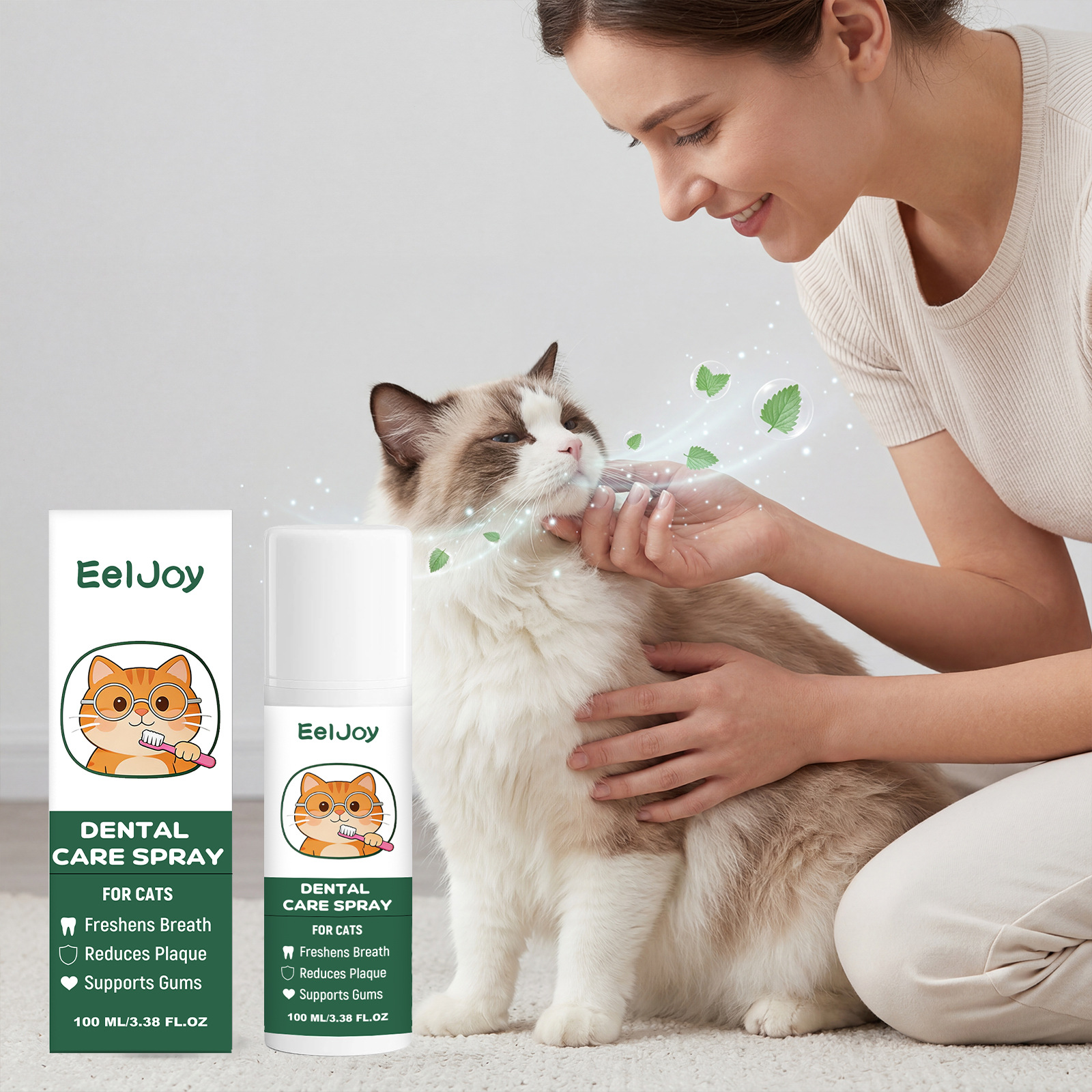 Eeljoy Cat Oral Care Spray Is