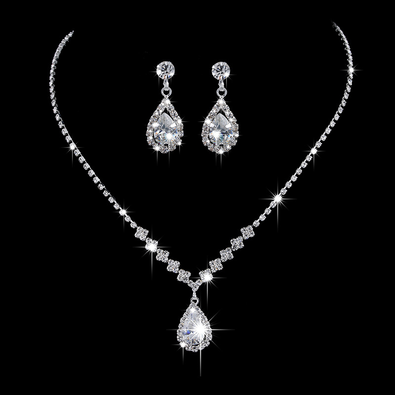 Hot-Selling 2026 New Wedding Zircon Water Drop