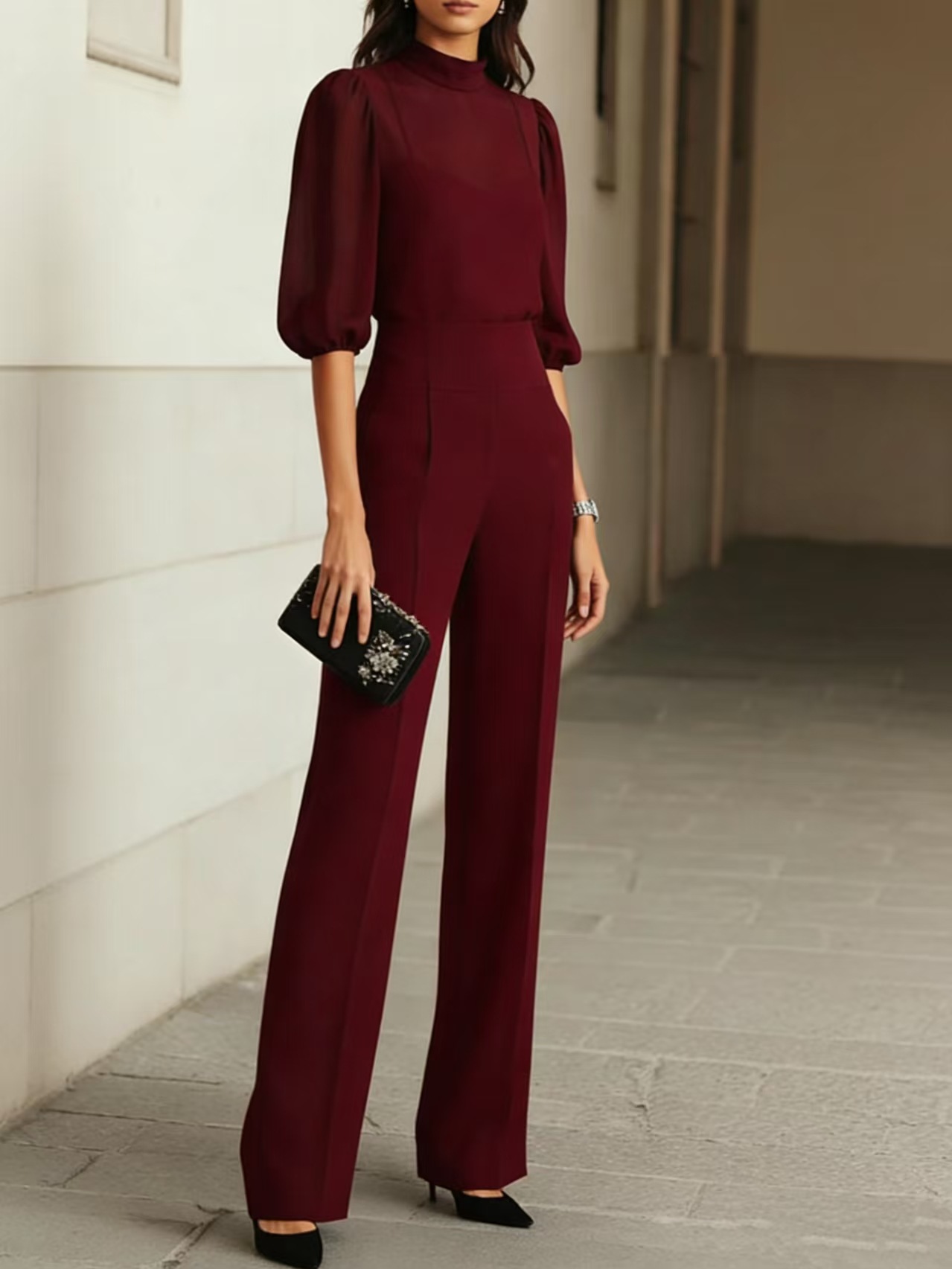 Women's 3-Piece Set in Black
