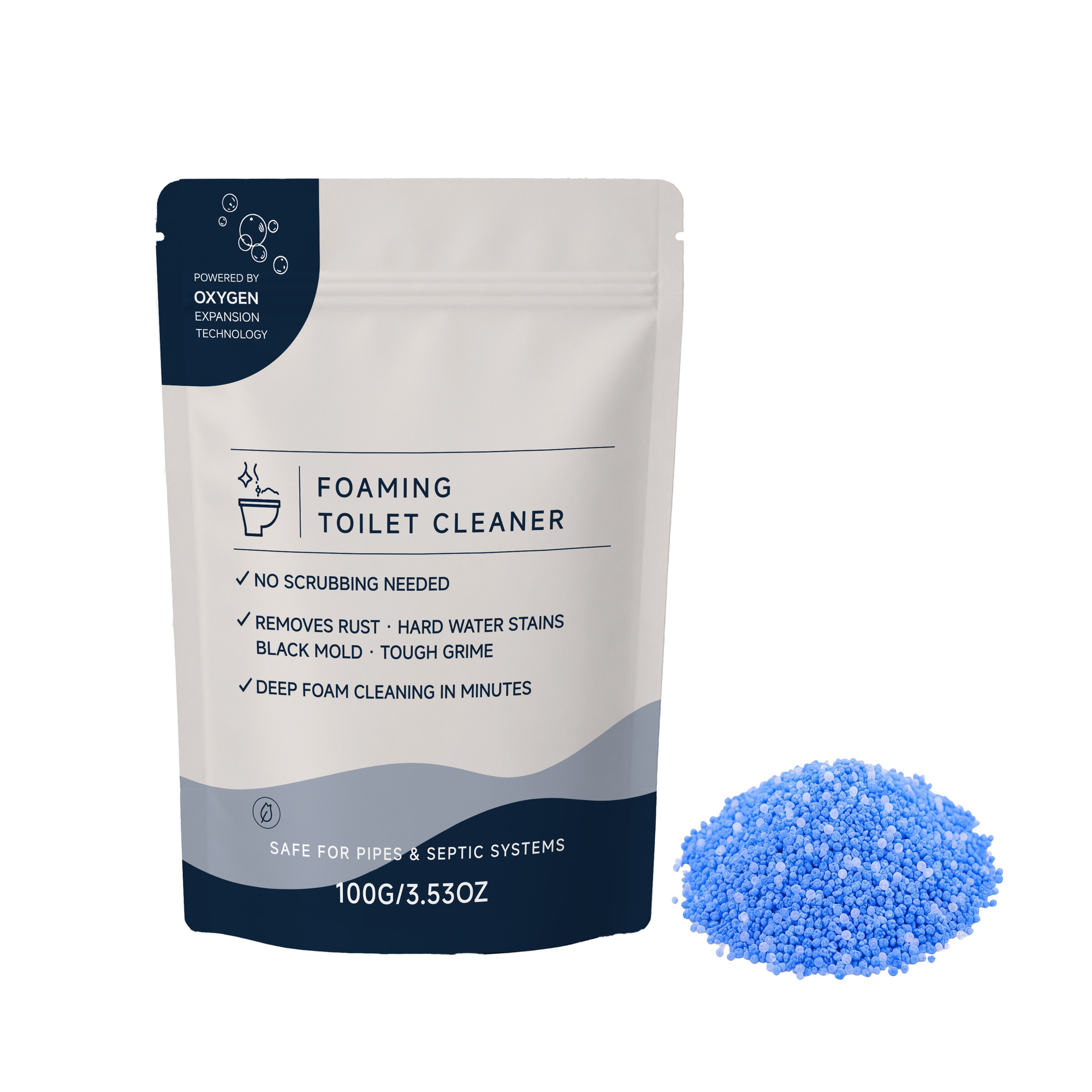 Foam Toilet Cleaner For Cleaning Toilet Stains, Reducing Yellow Stains, Eliminating Odors, And Removing Scale With A Fresh Scent