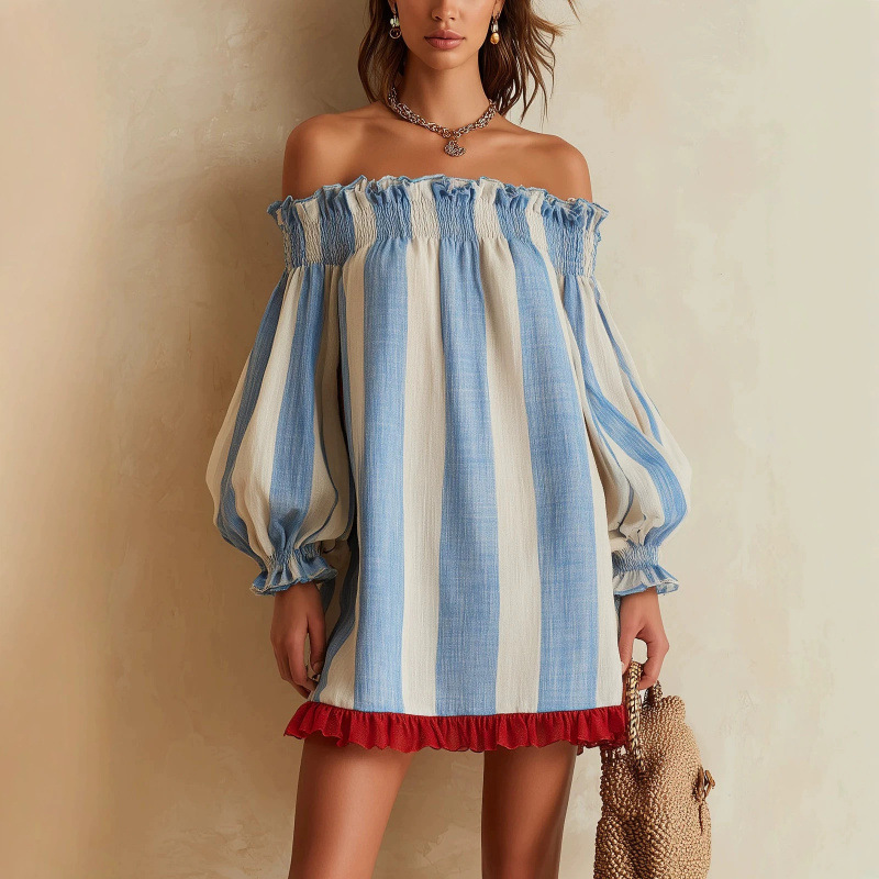 Loose Meat Covering Independent Stand-up Color Stripe