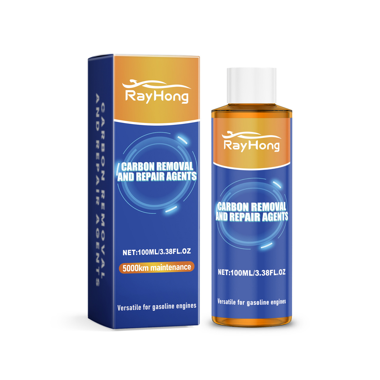 Rayhong Engine Carbon Removal Care Agent Engine Anti-Wear Protection Carbon Removal Noise Reduction Engine Oil Additive
