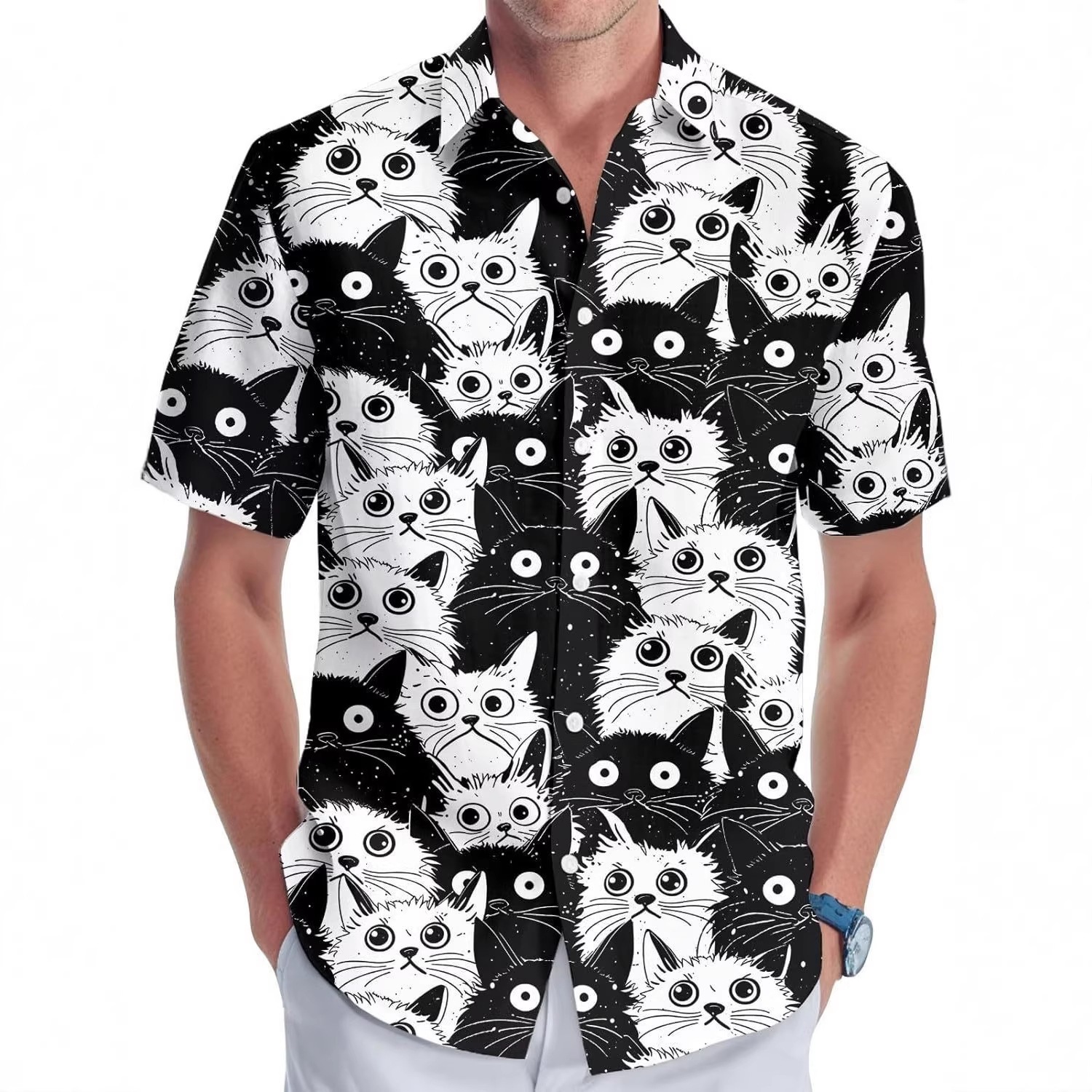 New Summer Hawaiian 3D Printed Shirt