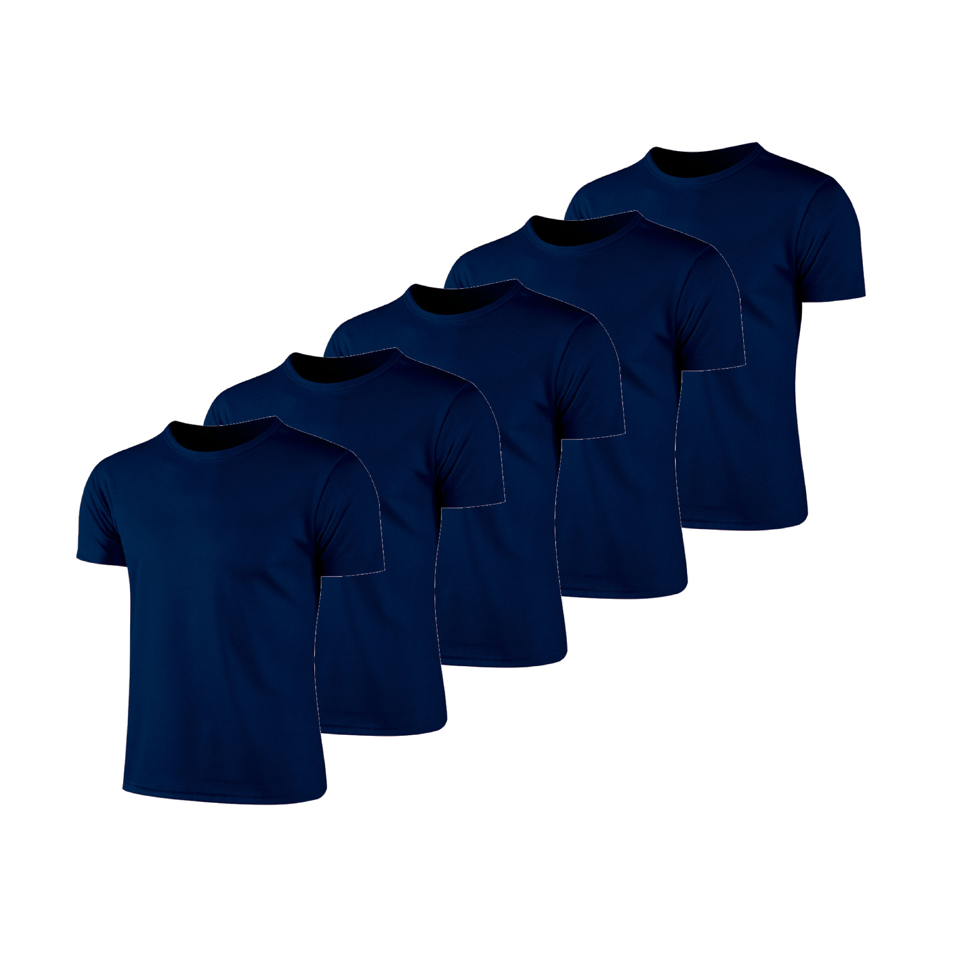 Men Crew Neck Quick Dry Short Sleeve