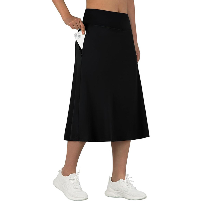 High-Waist Long Skirt, picture 8 of 10