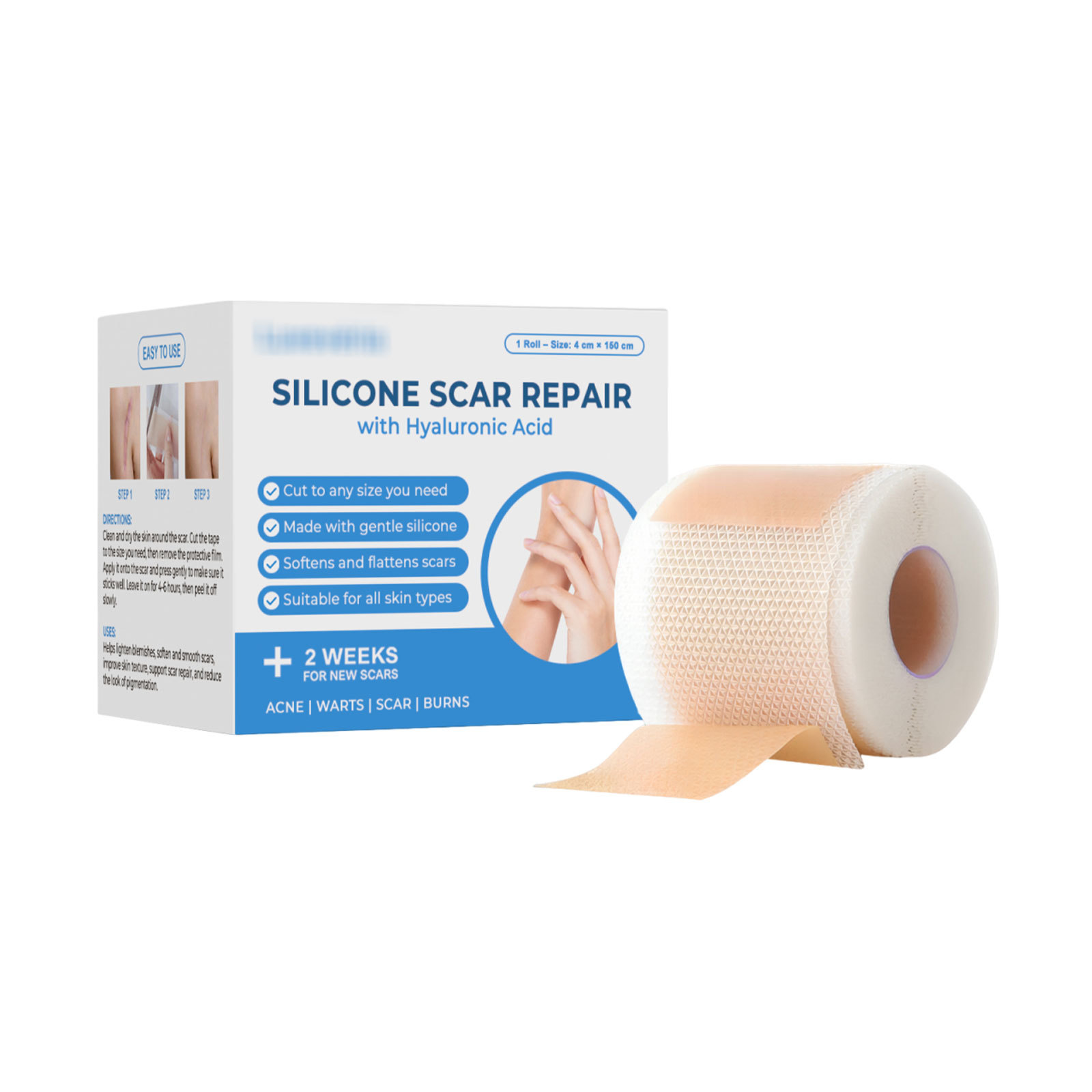 Cross-Border Silicone Scar Cover Patch Is Thin, Skin-Friendly, Breathable, Gentle, Comfortable, And Smooth For Skin Beauty, Suitable For Dai