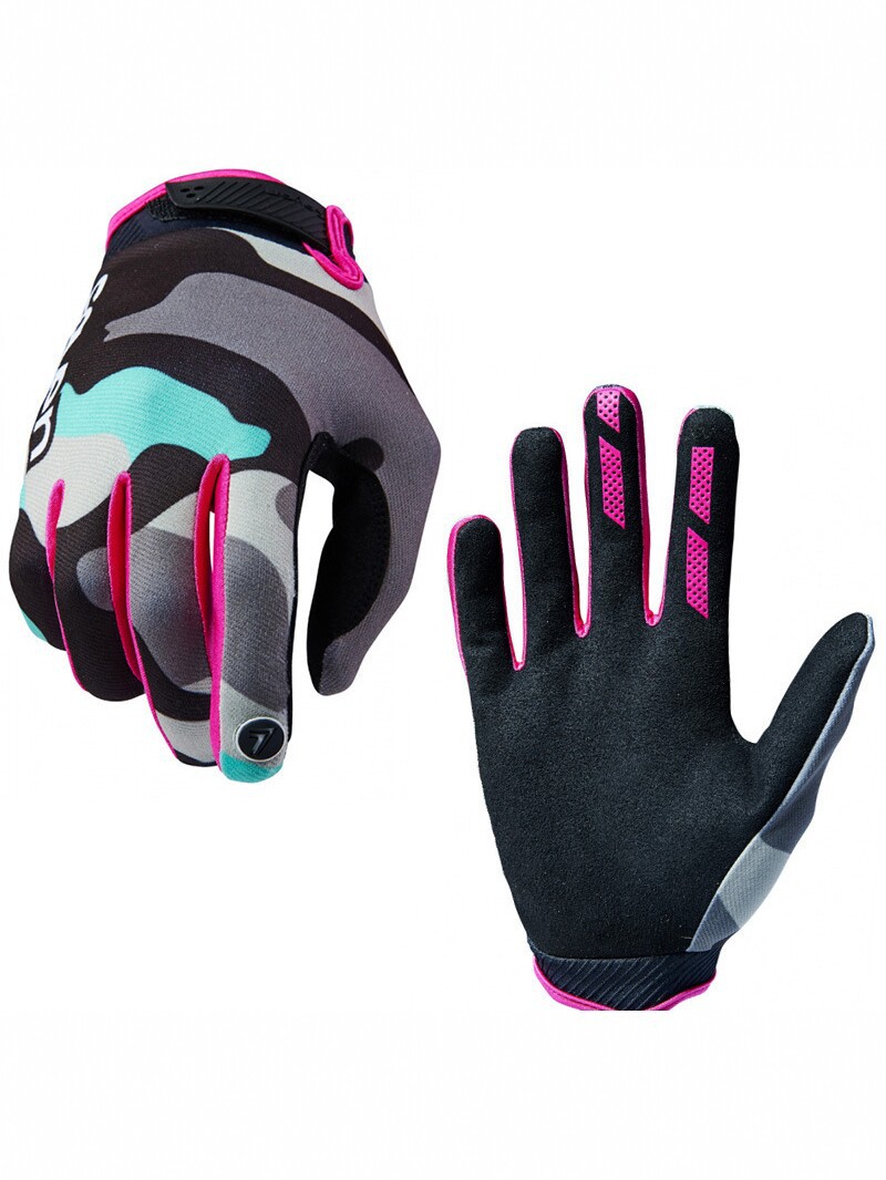 Breathable Anti Slip Full Finger Motorcycle Gloves Unisex For Motocross Cycling Outdoor Sports