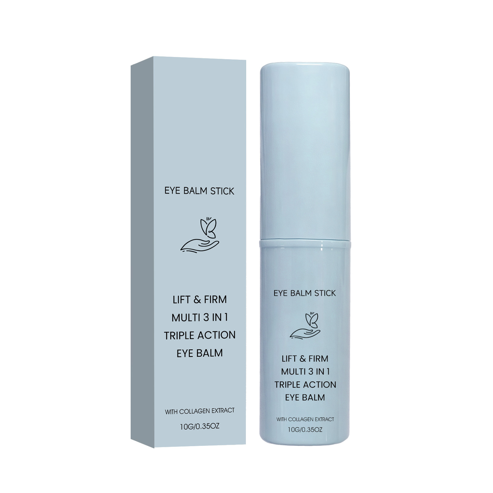 Collagen Eye Cream Stick, Moisturizing And Delicate, Cares For The Skin Around The Eyes, Gentle Daily Massage Eye Cream