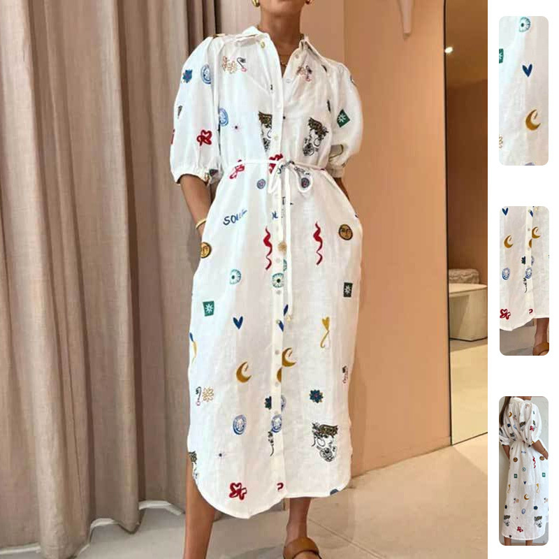 Women's Summer Dress European And American Foreign