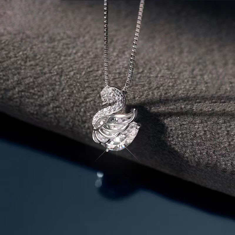 Little Swan Necklace For Women