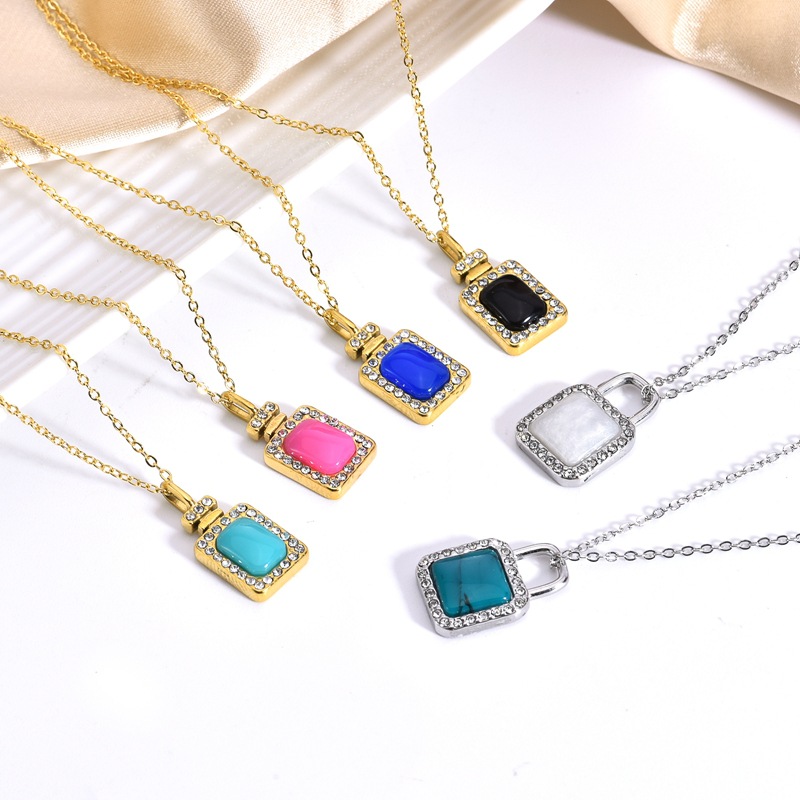 Titanium Steel Necklace Women's