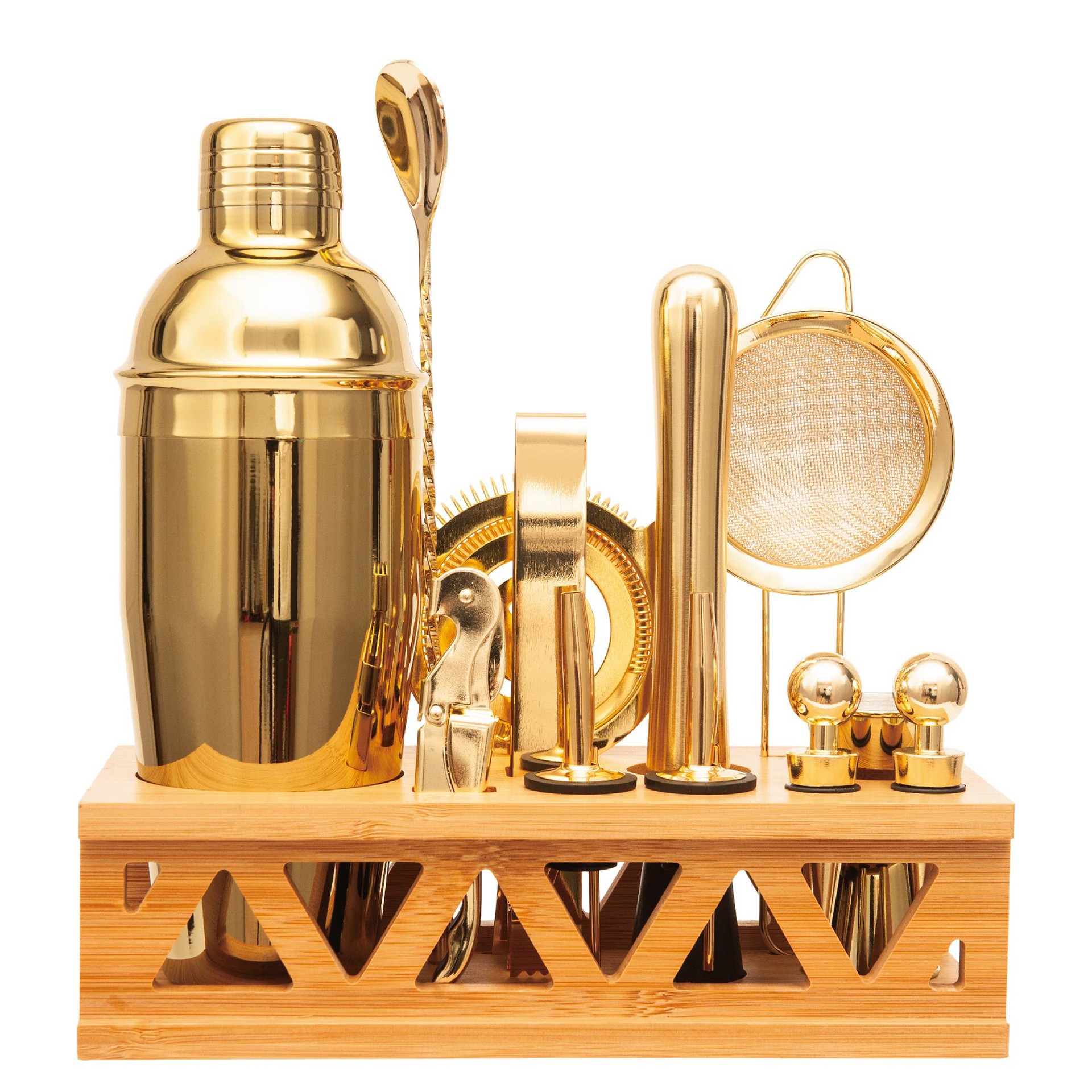 13 Piece Bartender Set 304 Stainless Steel Shaker Cup Cocktail Shaker Bar Tools Cocktail Mixer