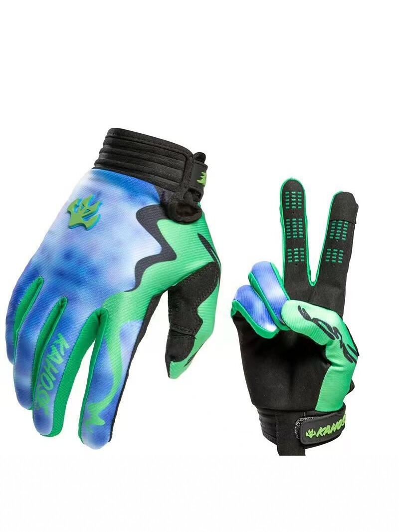 Unisex Full Finger Outdoor Sports Gloves  Anti Slip Breathable Touchscreen Gloves For Motorcycle Motocross Mountain Bike Cycling