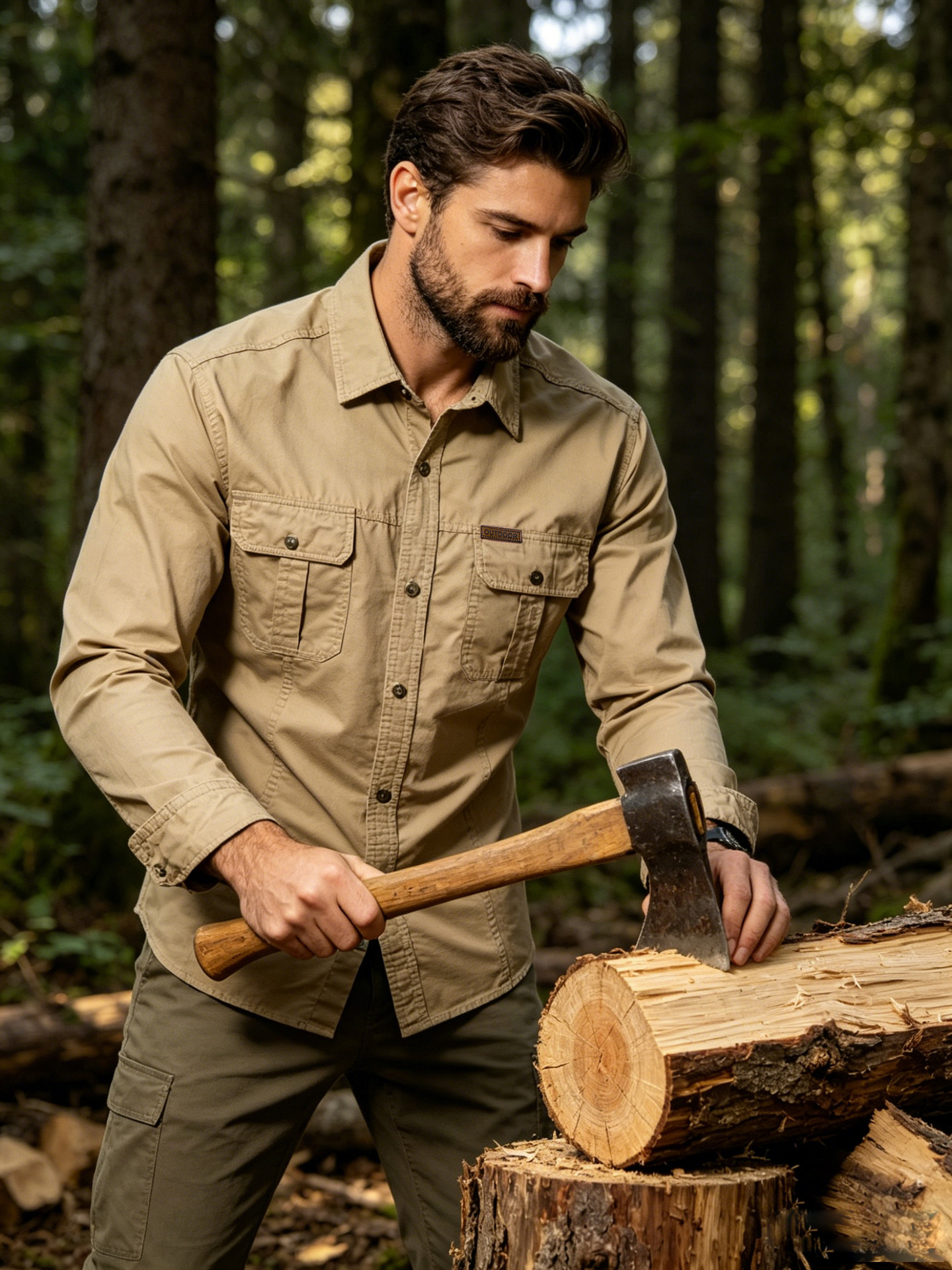 Long Sleeve Workwear Shirt, picture 4 of 9