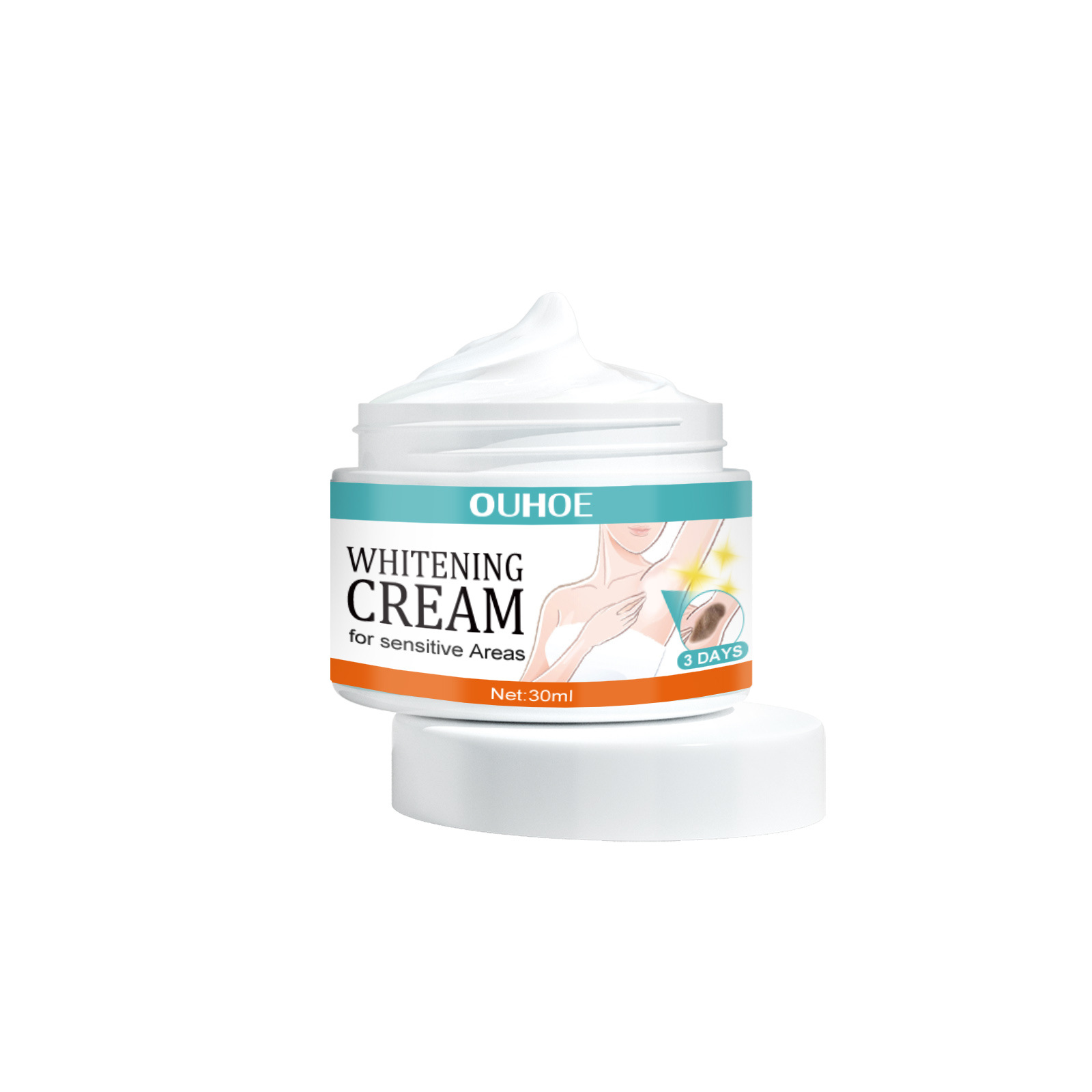 Ouhoe Underarm Care Cream Gentle Underarm And Elbow Joint Moisturizing Cream That Brightens, Locks In Moisture, Freshens, Hydrates, And Cleanses The Skin