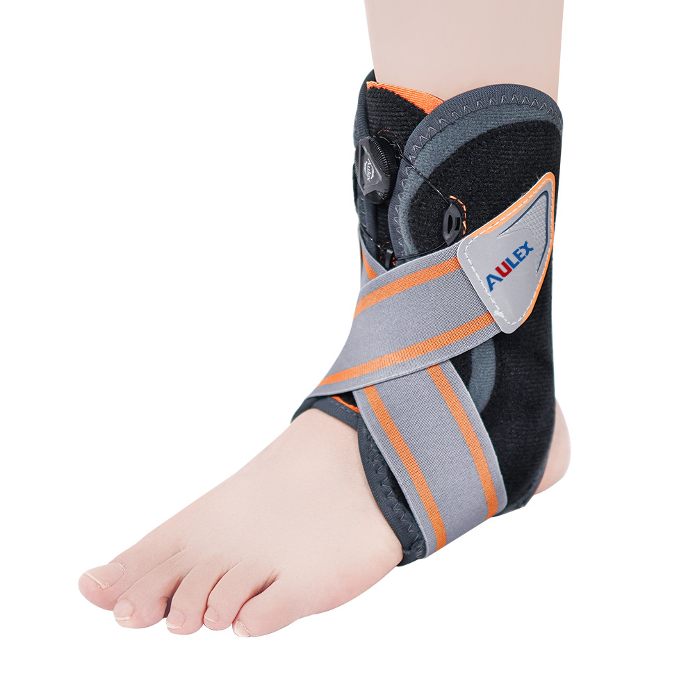 Cross-Border Professional Boa Style Adjustable Thin Breathable Fixed Ankle Brace