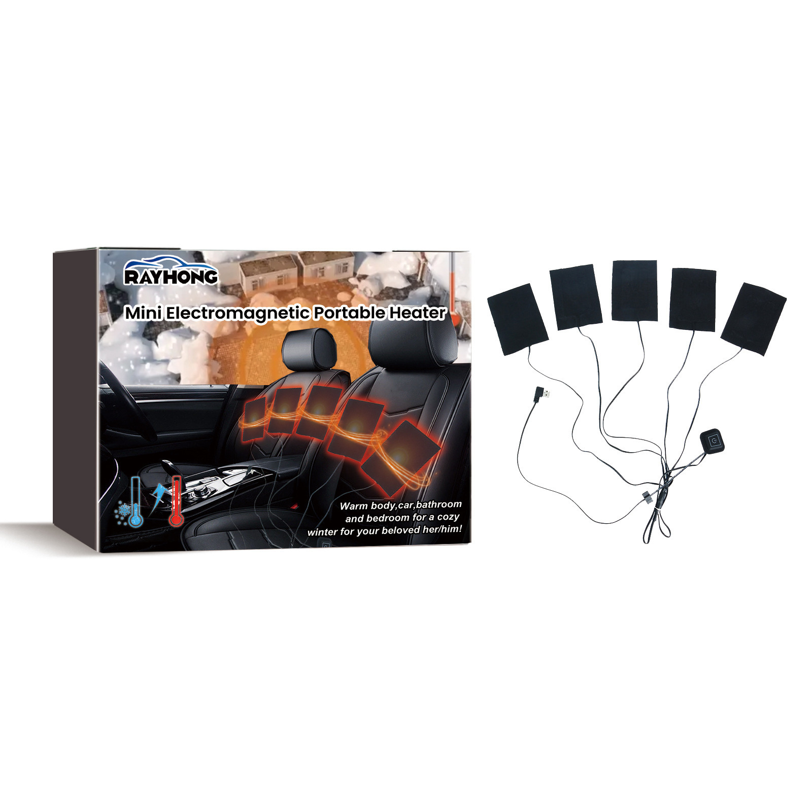 Rayhong Heater One-To-Five Heating Plate Heater Multifunctional For De-Icing, Snow Melting, Warmth And Temperature Increase