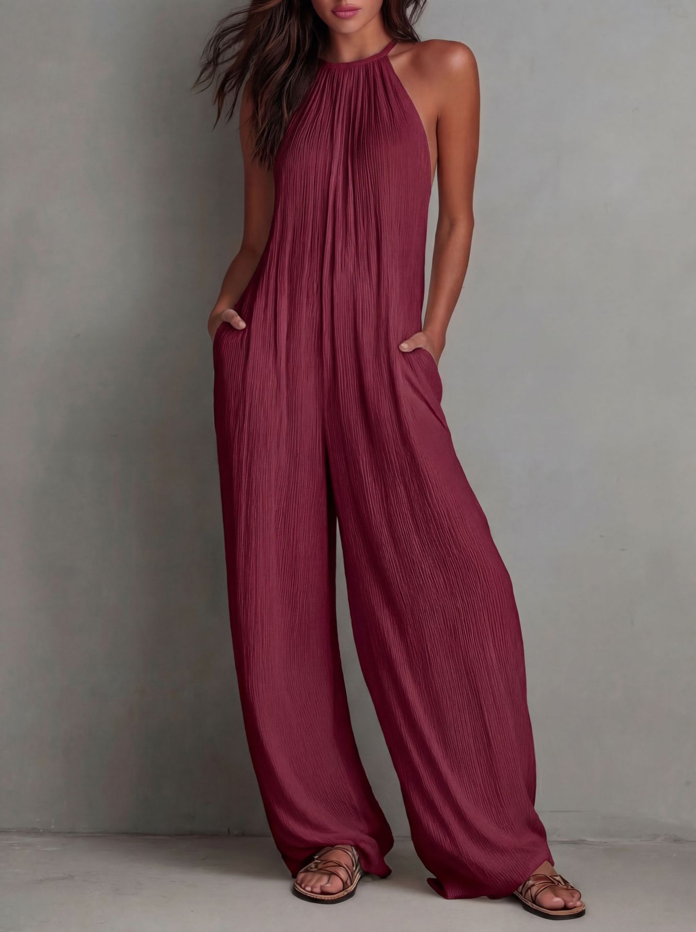Women's Fashion Jumpsuit, European And American Style