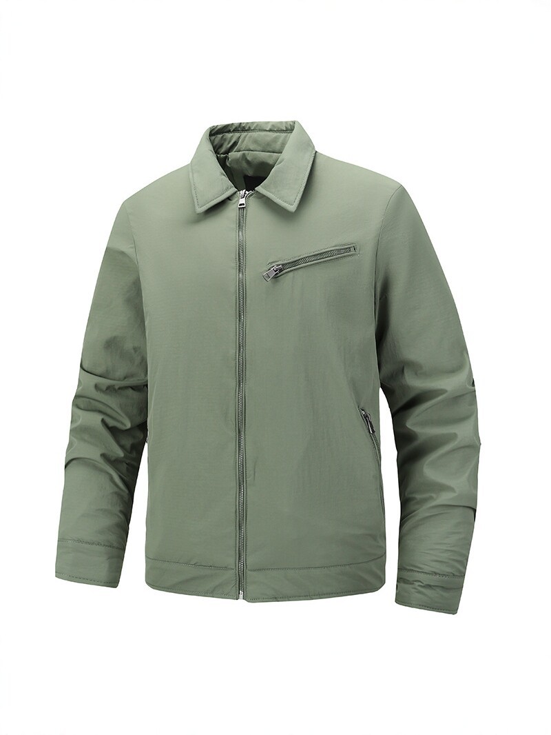 Cross-border Lapel Jacket For Business Men, New Autumn And Winter Thin Cotton Men's Casual Commuter Executive Short Coat
