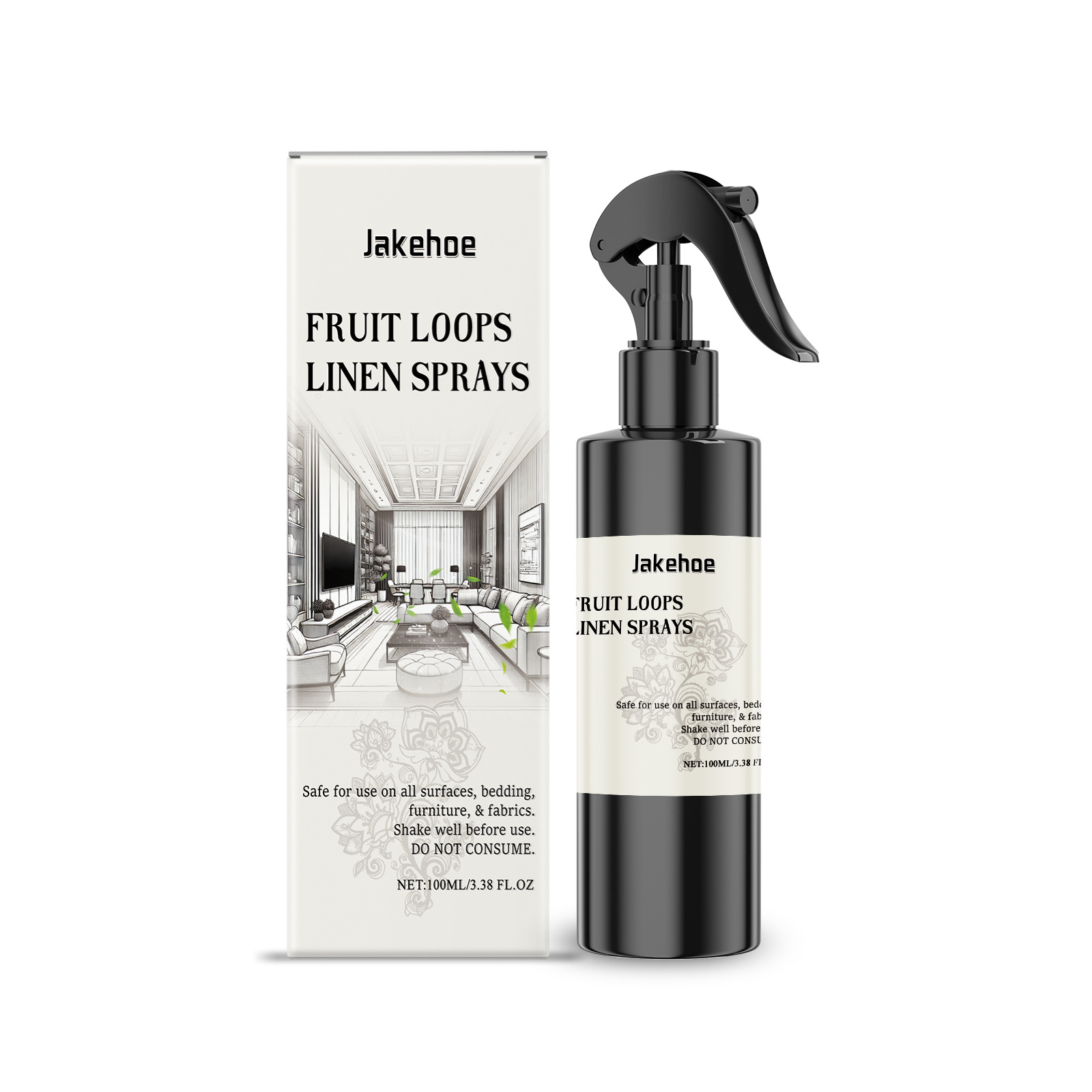 Spray Aromatizante de Lino para el Hogar