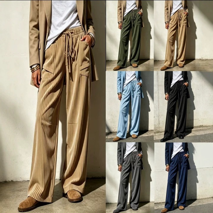 Casual Drawstring Design Sense