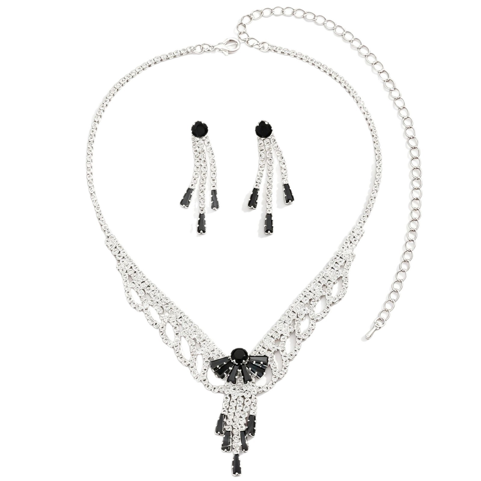 Parure Éclat Héritage – collier et boucles d’oreilles