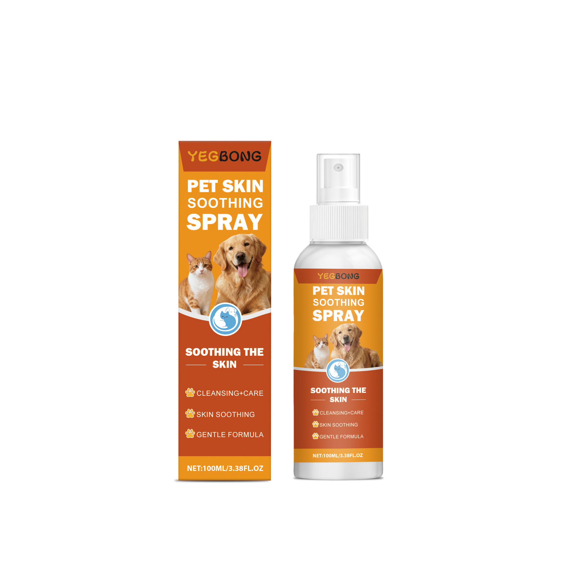 Spray de Cuidado de Piel para Mascotas