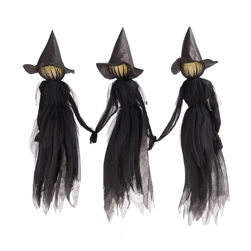 Halloween Witch Decorative Button