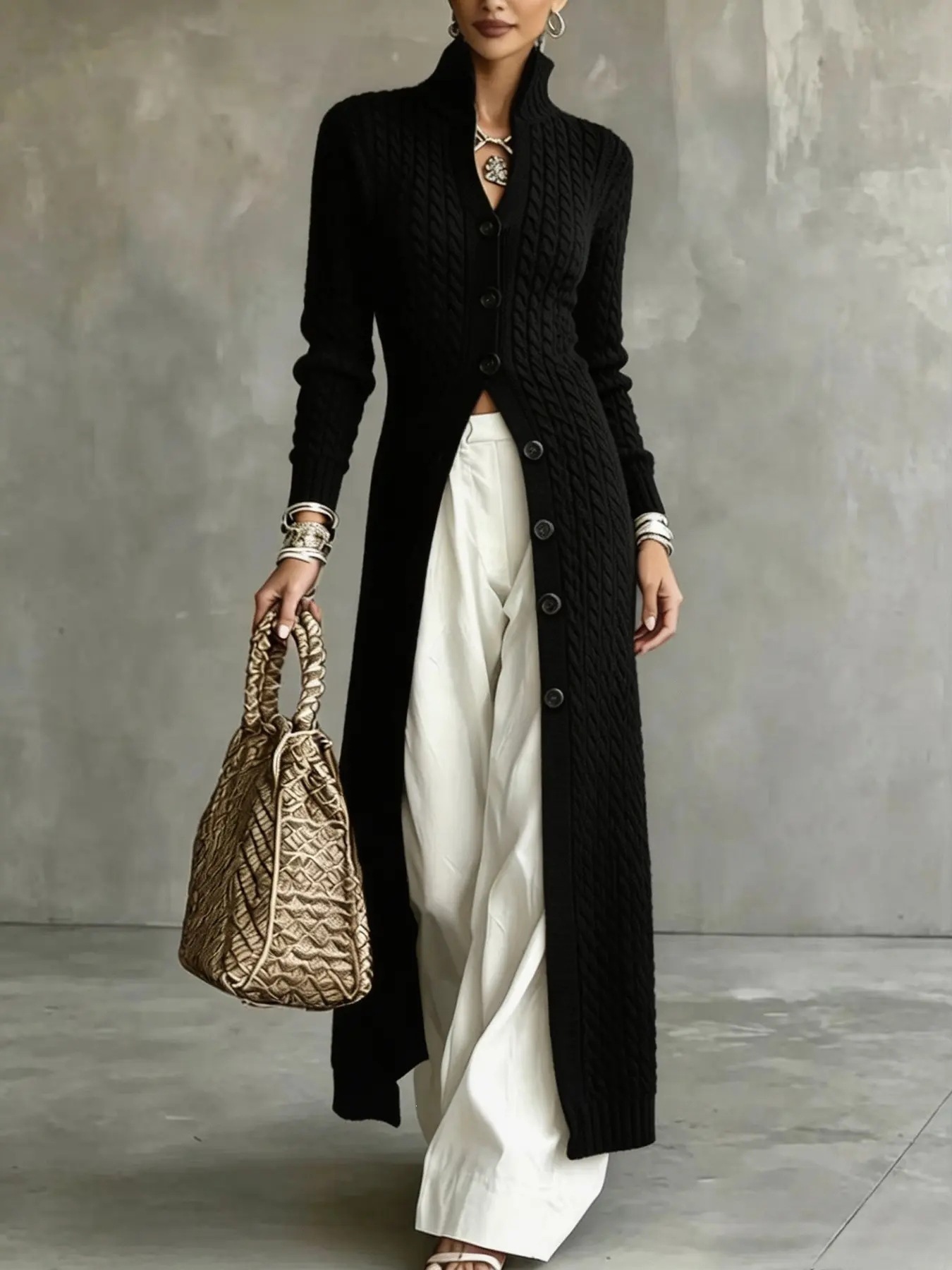 Women's sweater cardigan supplier reference image 5