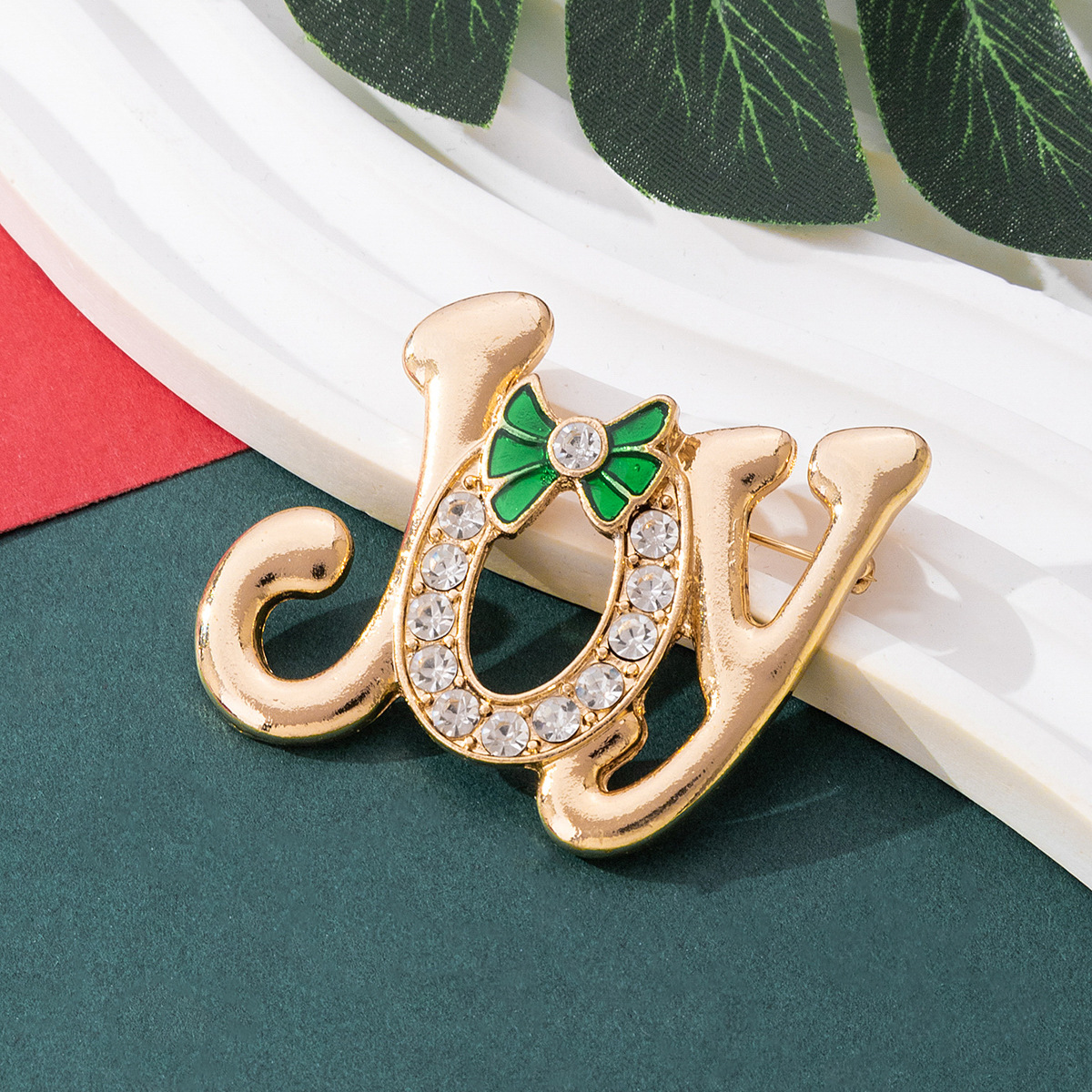Enamel Christmas Brooch, picture 4 of 9