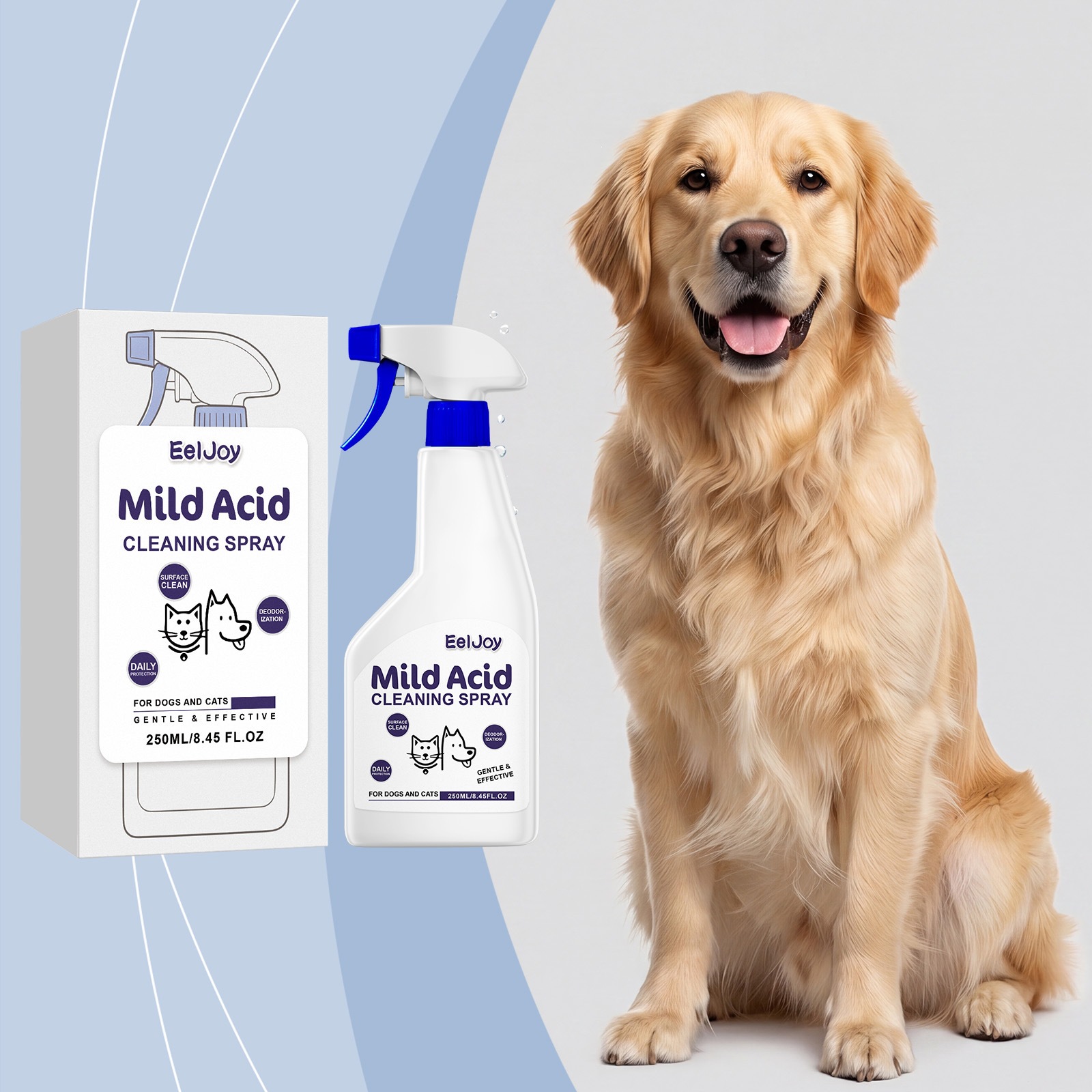 Eeljoy Pet Cleaning Spray Moisturizing And Hydrating