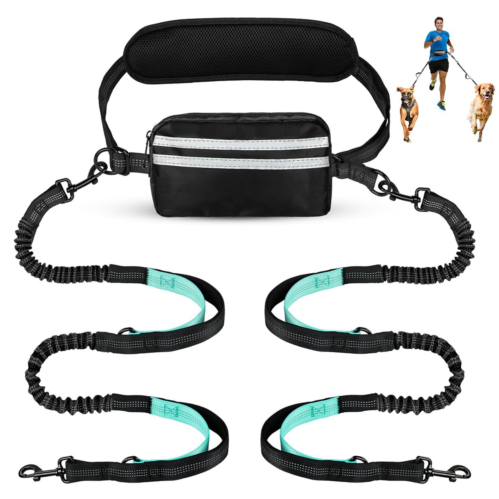New Product With Waist Bag Running Leash Amazon Pet Leash Cross-Border Sports Running Leash