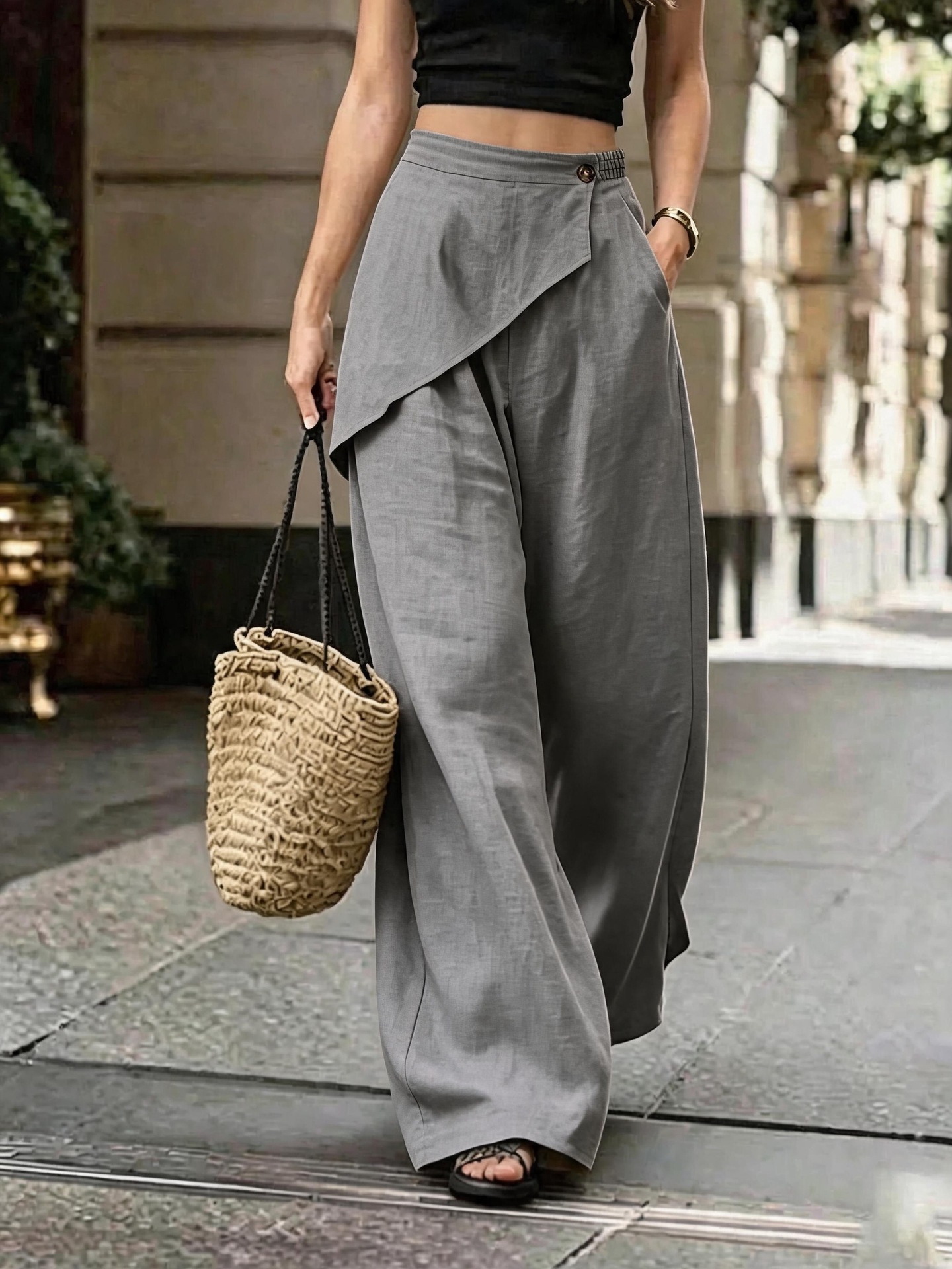 Wide Leg Trousers, picture 10 of 11
