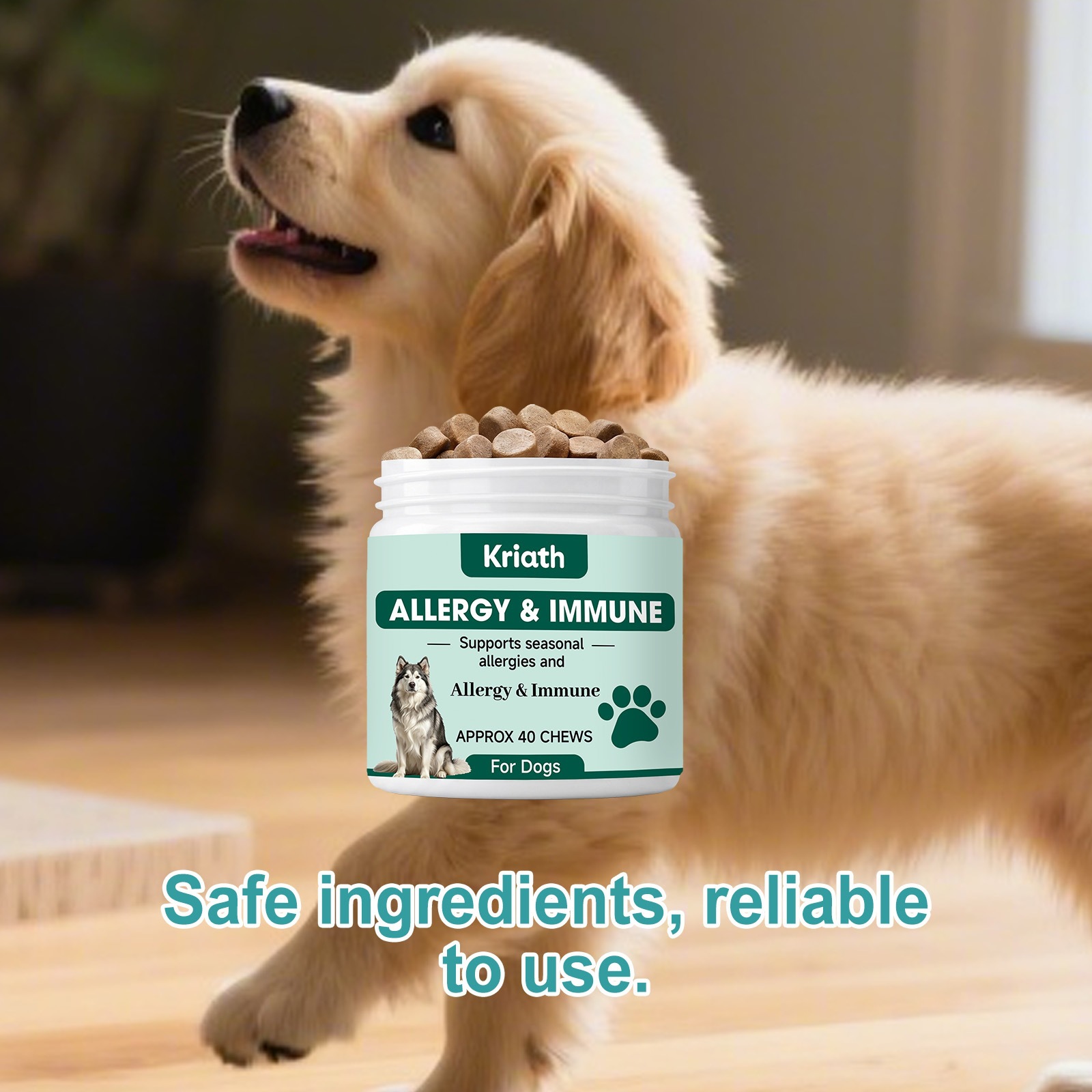 Kriath Dog Care Chewable Tablets