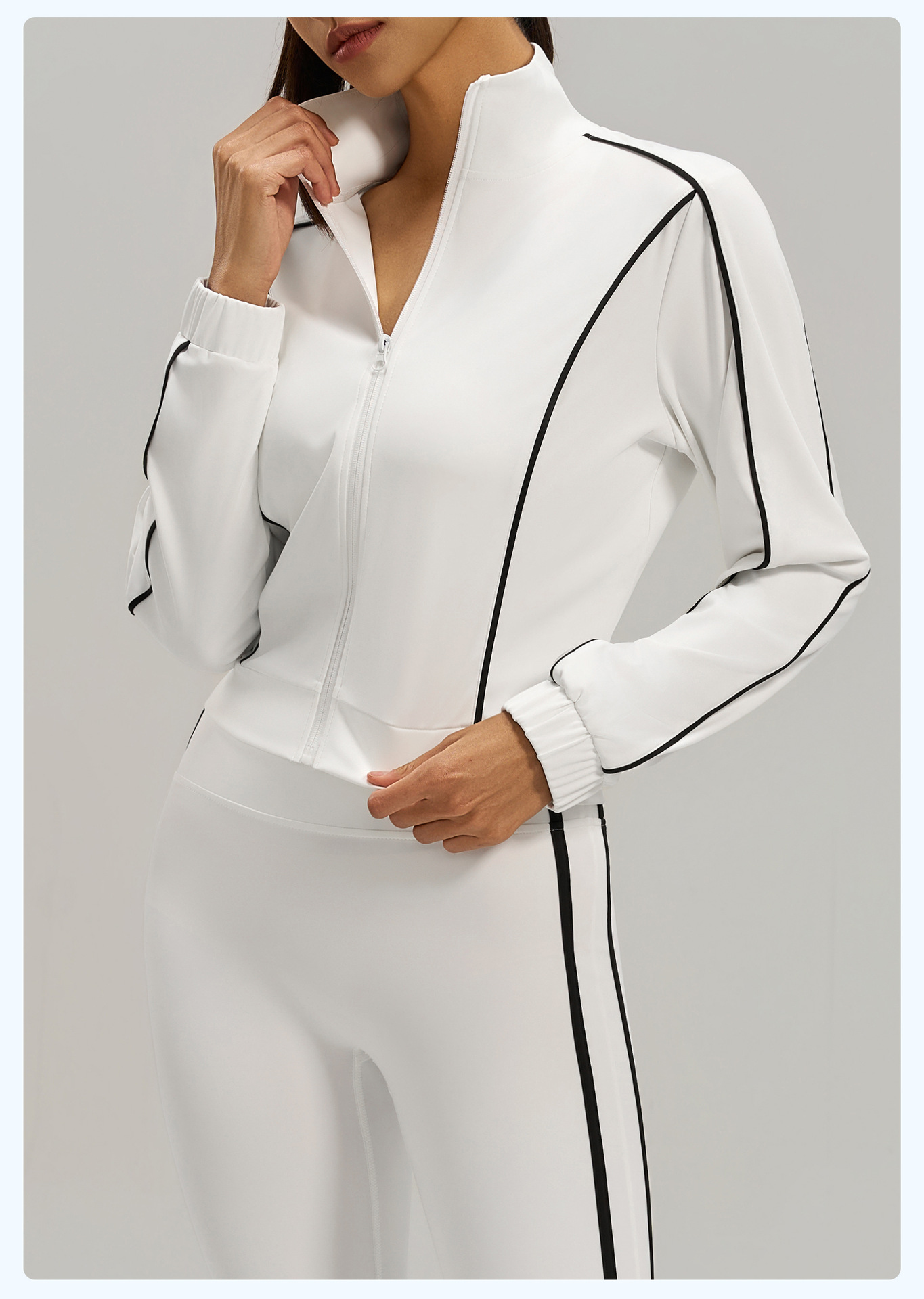 Women's cardigan jacket – spring autumn layering outfit inspiration