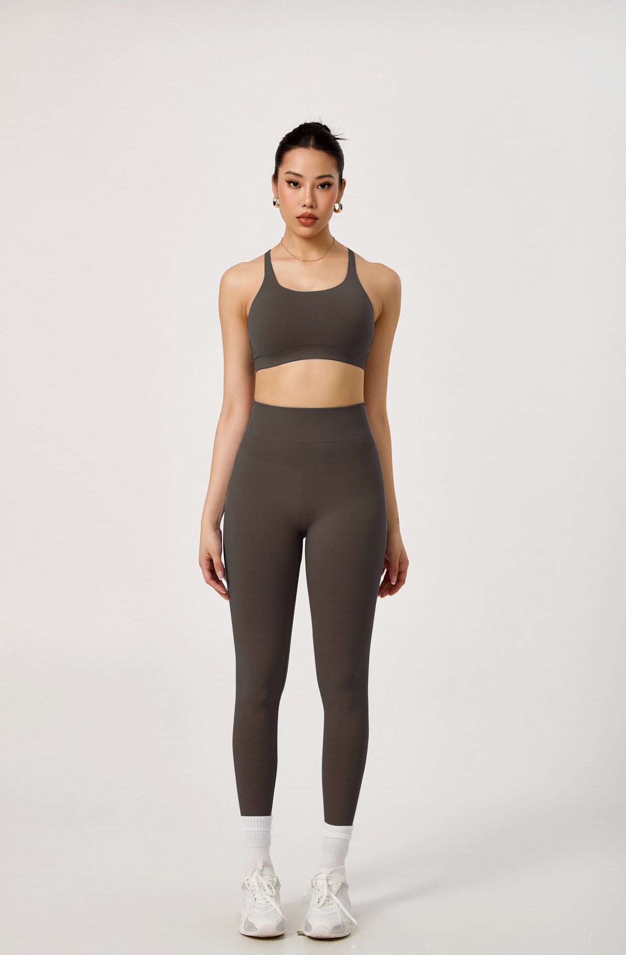 Seamless Sports Bra and Pants Set, picture 8 of 12