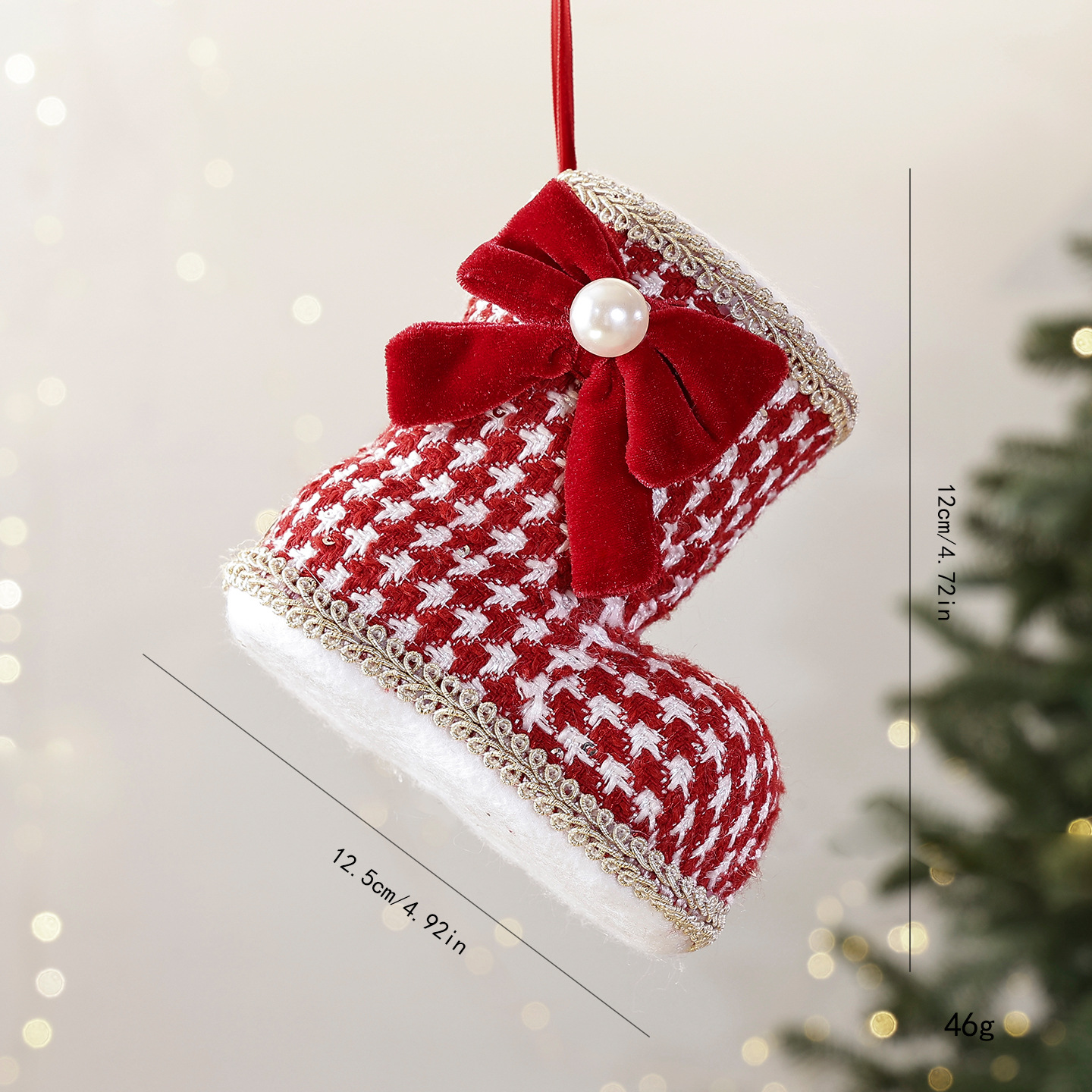 Christmas Stocking Hanging Ornaments, picture 4 of 5
