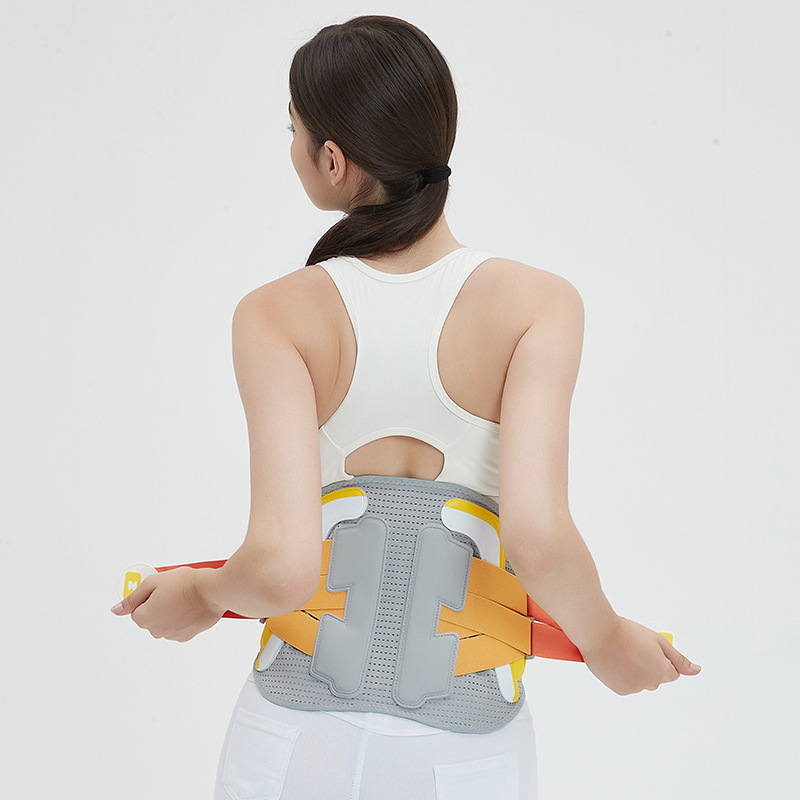 Breathable Steel Plate Support Waist Brace For Lumbar Disc Herniation, Lumbar Muscle Strain, Fixation, Warmth, And Medical-Grade Specialized Waist Protection 3