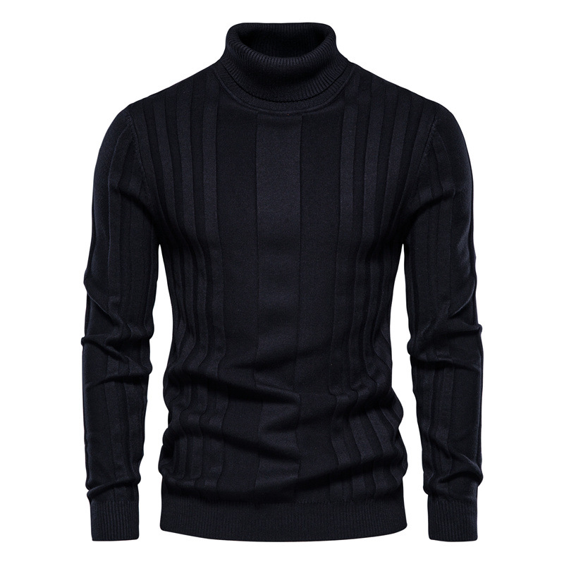 High-Neck Knit Pullover, picture 4 of 8