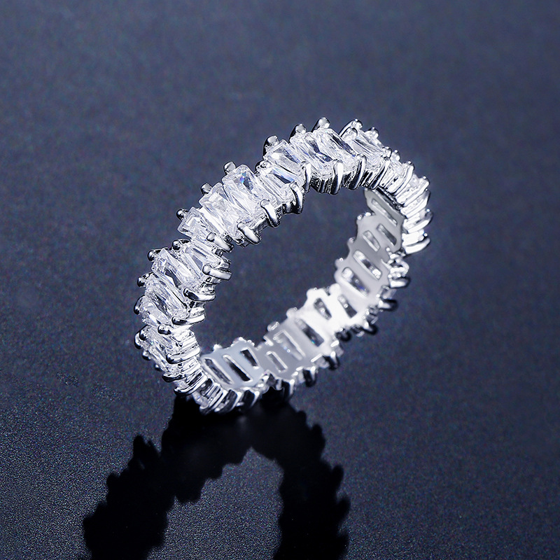 Hot-Selling Colorful Zircon Rings