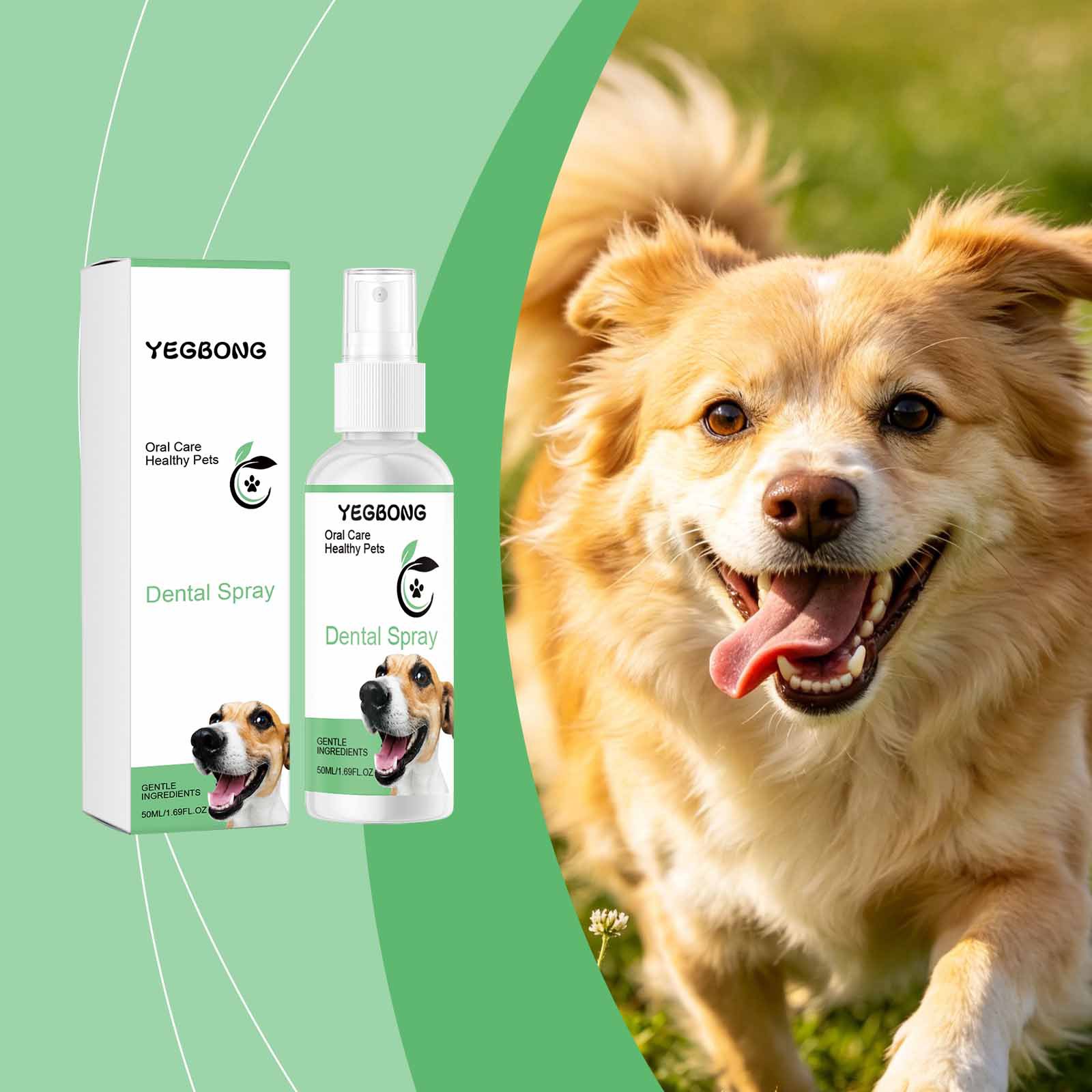 Yegbong Pet Oral Care Spray Contains Plant