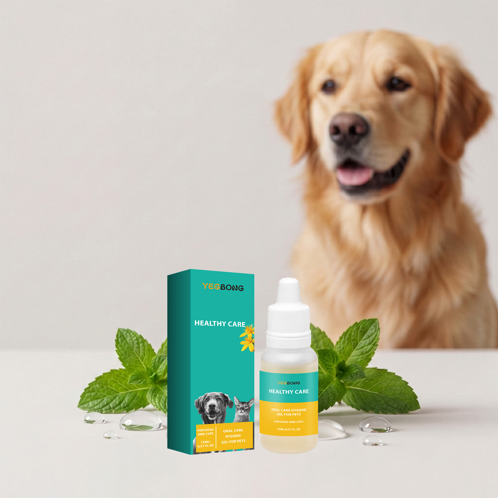 Yegbong Pet Oral Care Gel Gentle Cleaning