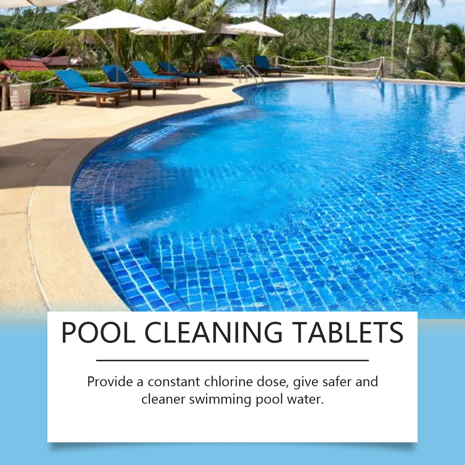 Hozonex Swimming Pool Cleaning Effervescent Tablets Swimming Pool Cleaning And Water Quality Freshening Effervescent Tablets